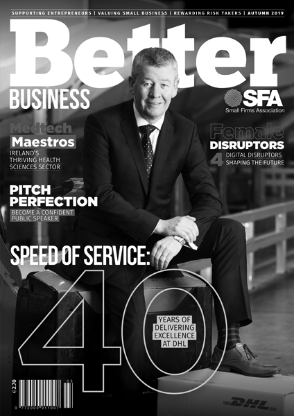 Better Business Autumn 2019 Cover Grayscale