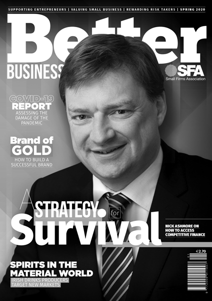 Better Business Spring 2020 Cover Grayscale