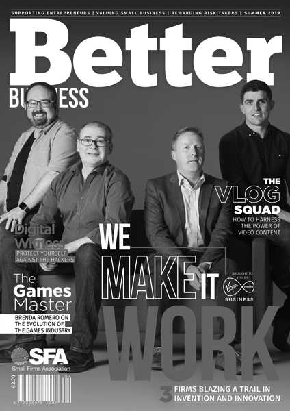 Better Business Spring 2019 Cover Grayscale
