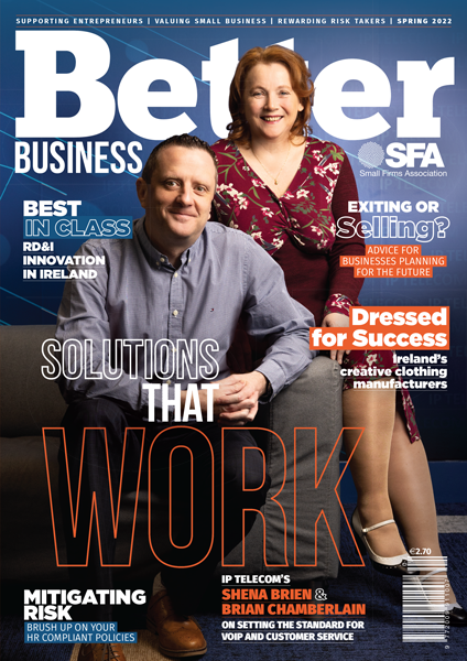 Better Business Spring 2022 - Cover